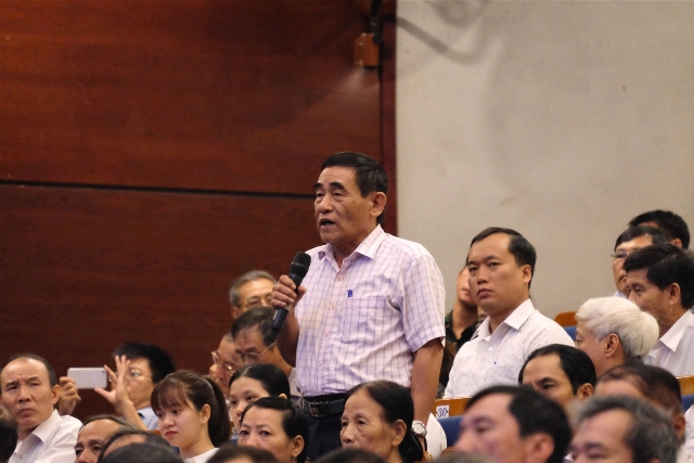 Cử tri Nguyễn Quang Nga (cử tri quận Thanh Kh&ecirc;).