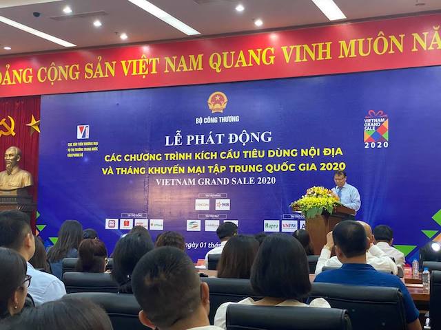 Ông Đỗ Thắng Hải, Thứ trưởng Bộ Công thương, Phó Trưởng ban chỉ đạo trung ương cuộc vận động người Việt Nam ưu tiên dùng hàng Việt Nam