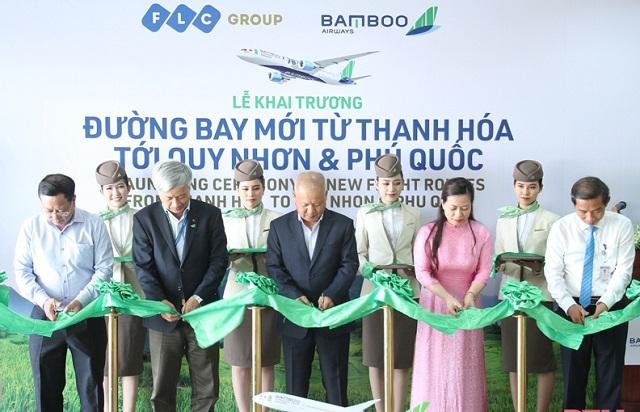 Bamboo Airways chính thức khai trương đường bay Thanh Hóa - Quy Nhơn và Thanh Hóa - Phú Quốc