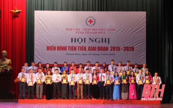 Hội Chữ thập đỏ Thanh Hóa: Biểu dương các điển hình tiên tiến giai đoạn 2015-2020.