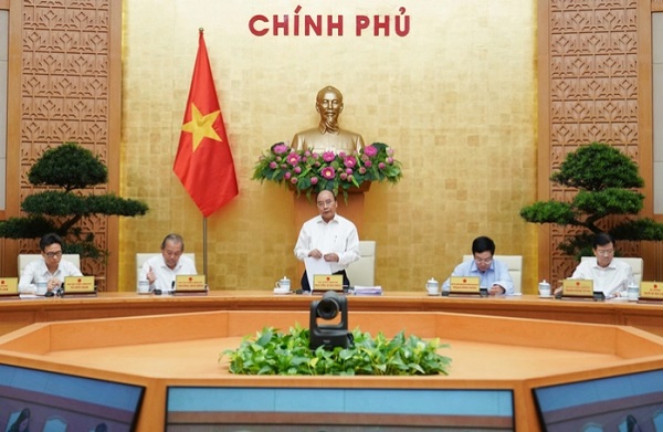 Thủ tướng Nguyễn Xuân Phúc chủ trì phiên họp Chính phủ thường kỳ tháng 6/2020.