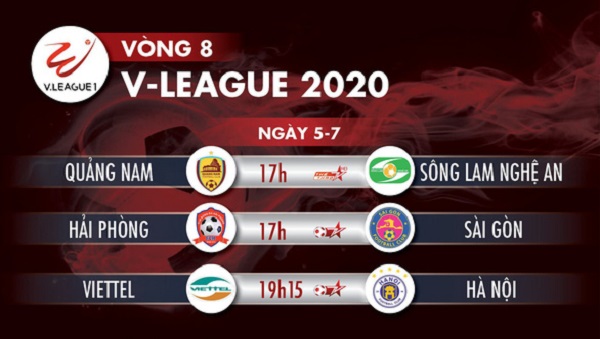 Tâm điểm của vòng 8 V-League chính là trận derby thủ đô giữa Viettel và CLB Hà Nội tại sân Hàng Đẫy