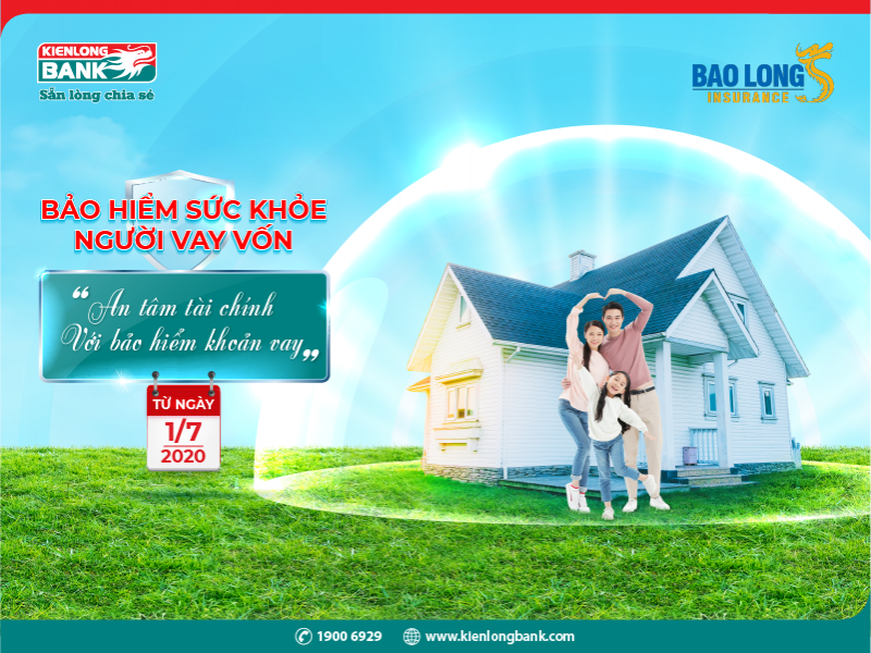 Kienlongbank có thêm giải pháp tài chính bảo hiểm sức khỏe cho khách hàng vay vốn