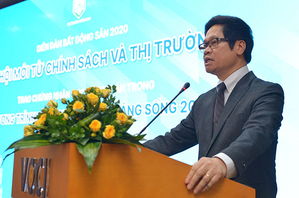 Chủ tịch Phòng Thương mại và Công nghiệp Việt Nam (VCCI) Vũ Tiến Lộc tại Diễn đàn