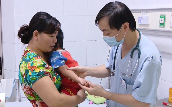Từ đầu năm, Hà Nội đã có hơn 200 trường hợp mắc tay chân miệng