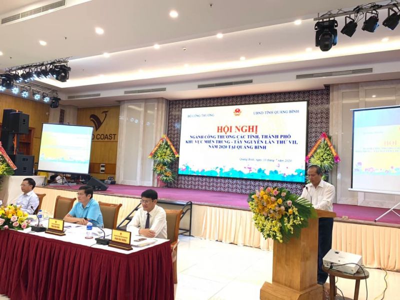 Hội nghị ngành công thương 15 tỉnh, thành phố khu vực miền Trung – Tây Nguyên