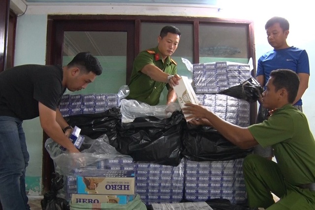 Kiên Giang: Đối tượng vận chuyển hơn 6.000 gói thuốc lá lậu bị tạm giữ hình sự (ảnh: N.A)