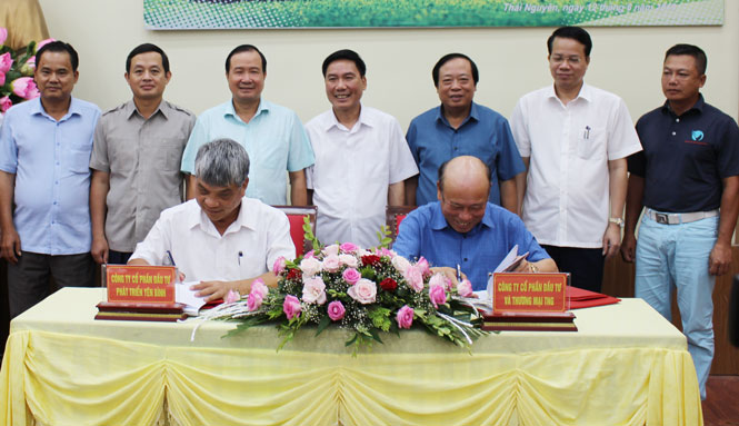 Thái Nguyên: Đầu tư triển khai Dự án sân golf Yên Bình-TNG