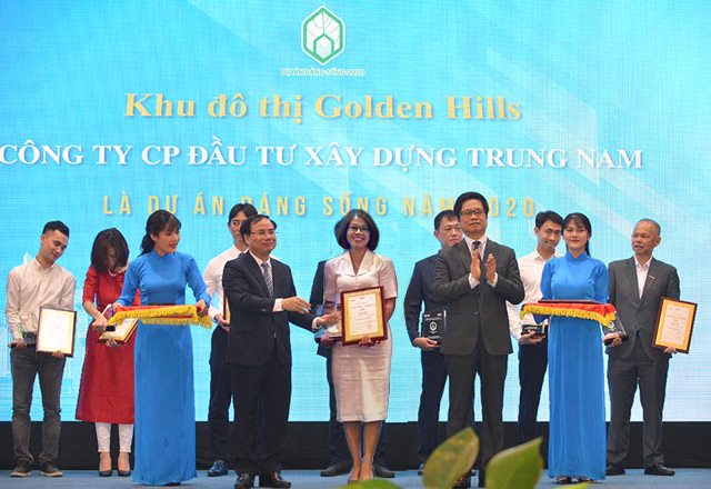 Thương hiệu Golden Hills được vinh danh là dự án đáng sống tại diễn đàn BĐS 2020