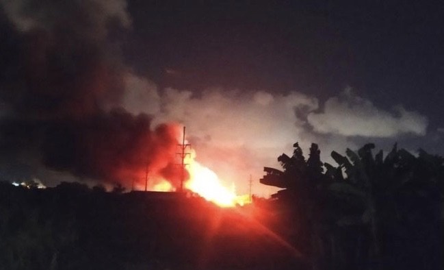 Hải Phòng: Cháy lớn tại công ty TNHH Hoa Đại