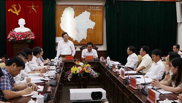 Thái Nguyên: Ban Kinh tế Trung ương khảo sát thực tế phục vụ xây dựng các Đề án phát triển KT - XH