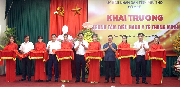 Phú Thọ: Khai trương Trung tâm điều hành y tế thông minh