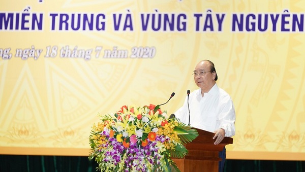 Thủ tướng Nguyễn Xuân Phúc phát biểu khai mạc Hội nghị (Ảnh: VGP/Quang Hiếu)