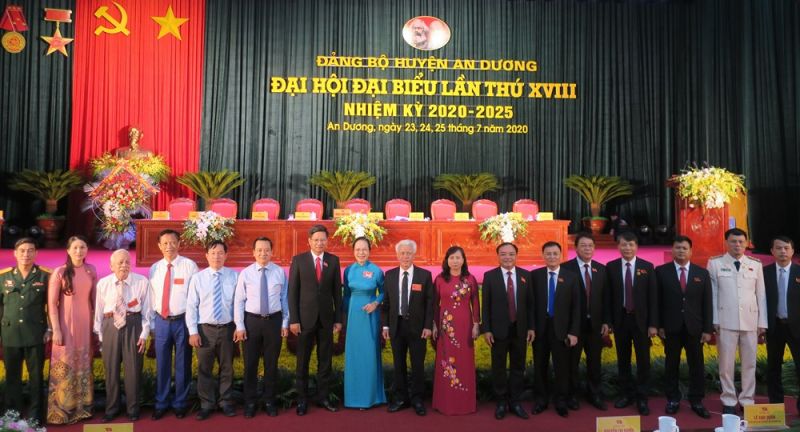 Hải Phòng: Đảng bộ huyện An Dương tổ chức Đại hội lần thứ XVIII nhiệm kỳ 2020-2025