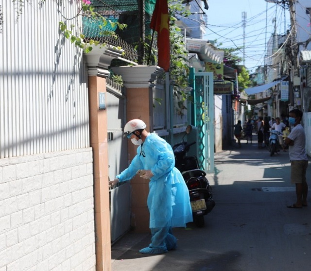 Liên quan đến bệnh nhân 418: Đà Nẵng tiến hành khử trùng, điều tra dịch tễ tại nơi cư trú