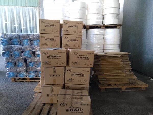 TP. HCM: Thu giữ hàng trăm nghìn khẩu trang 3M giả tại Công ty Nam Anh