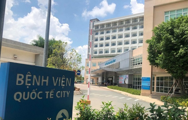 Bệnh viện quốc tế City nơi nữ bệnh nhân 450 đến chăm sóc bệnh nhân 449