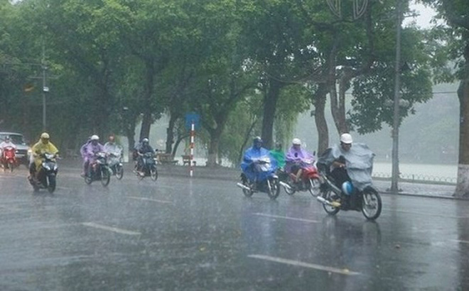 Bão số 2 gây mưa rất to ở nhiều tỉnh miền Bắc trong đó có Thủ đô Hà Nội