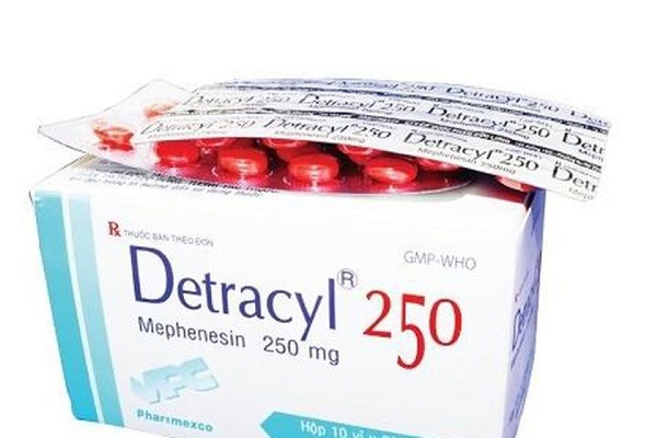 Cục Quản lý Dược vừa có công văn thu hồi toàn quốc viên nén bao đường Detracyl 250 (Mephenesin 250mg), do Công ty cổ phần dược phẩm Cửu Long sản xuất