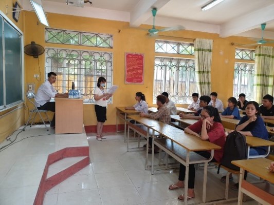 Vĩnh Phúc: Hơn 12.000 thí sinh hoàn thành thủ tục dự thi tốt nghiệp THPT
