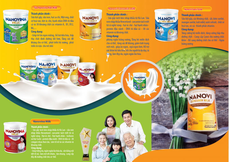 Sữa Nanovi chinh phục khách hàng bằng chất lượng