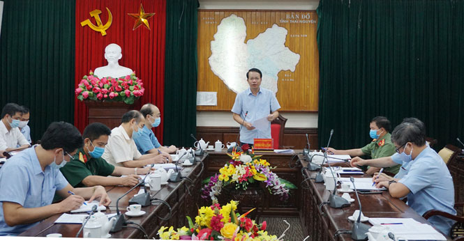 Thái Nguyên:Tăng cường kiểm soát, phòng, chống dịch COVID-19