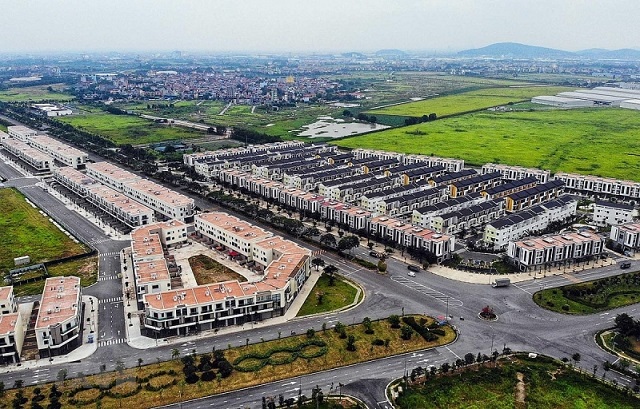 Một góc Khu công nghiệp và Đô thị VSIP Bắc Ninh với đầy đủ hạ tầng cơ bản