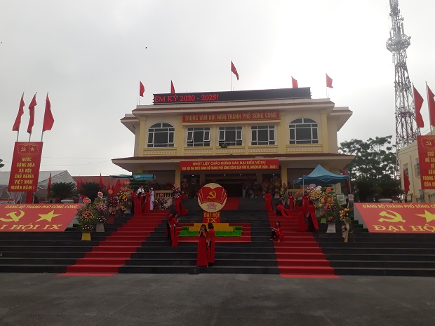 TP. Sông Công - Thái Nguyên: Khai mạc Đại hội đại biểu lần thứ IX, nhiệm kỳ 2020 - 2025