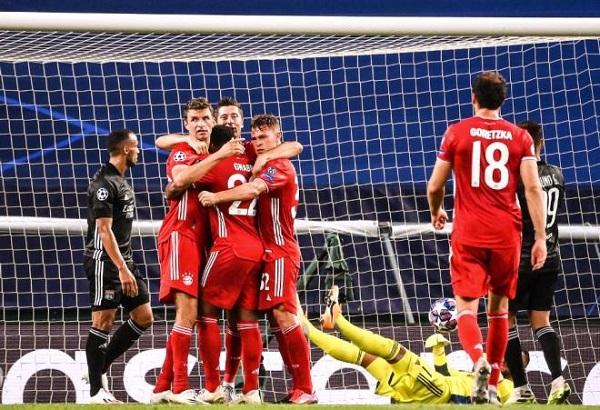 Vùi dập Lyon 3-0 , Bayern Munich vào chung kết Champions League