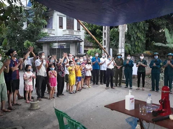 Thanh Ba (Phú Thọ): Gỡ bỏ lệnh cách ly xã hội đối với 2 xã Khải Xuân và Võ Lao