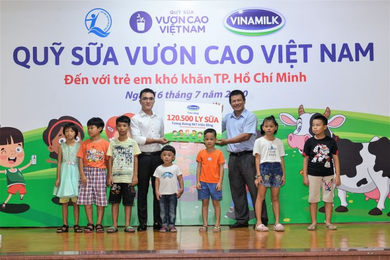 Tháng 04/2020, Quỹ sữa Vươn cao Việt Nam năm 2020 với sự đồng hà