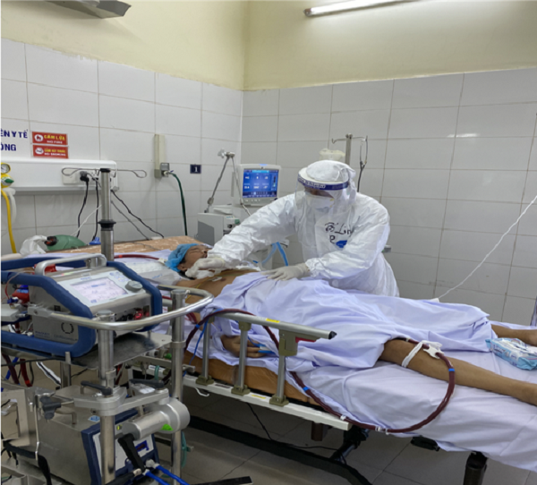 Điều trị cho bệnh nhân Covid-19 tại Bệnh viện Phổi Đà Nẵng