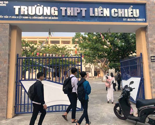 Trường THPT Liên Chiểu, TP Đà Nẵng thực hiện tốt công tác phòng , chống dịch Covid-19