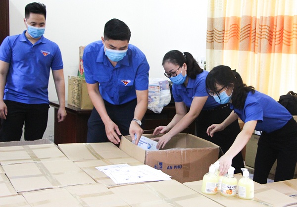 Phú Thọ: Tiếp nhận các vật phẩm ủng hộ nhân dân Quảng Nam phòng, chống dịch COVID-19