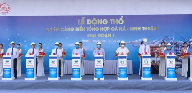 Tập đoàn Trungnam Group: Đầu tư xây dựng Cảng biển Cà Ná 1.463 tỉ đồng