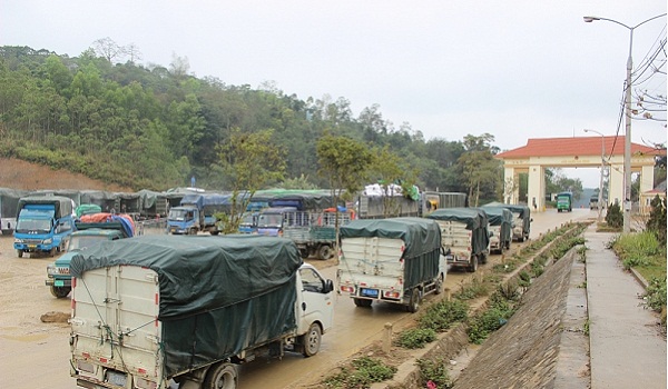 Từ ngày 31/8, thông quan hàng hóa qua cặp cửa khẩu phụ Na Hình - Kéo Ái