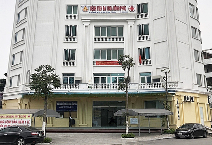 Bắc Ninh: Tạm dừng hoạt động của Bệnh viện Đa khoa Hồng Phúc