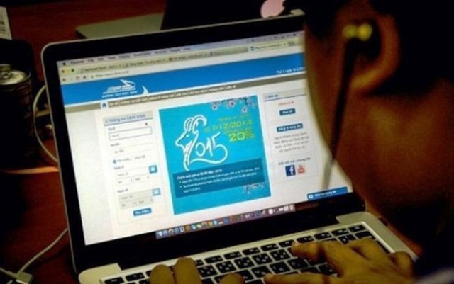 Từ 1/9, ngành đường sắt vận hành trả vé tàu online