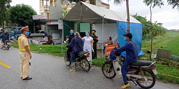 Hải Dương: Tạm dừng các chốt kiểm soát dịch Covid-19