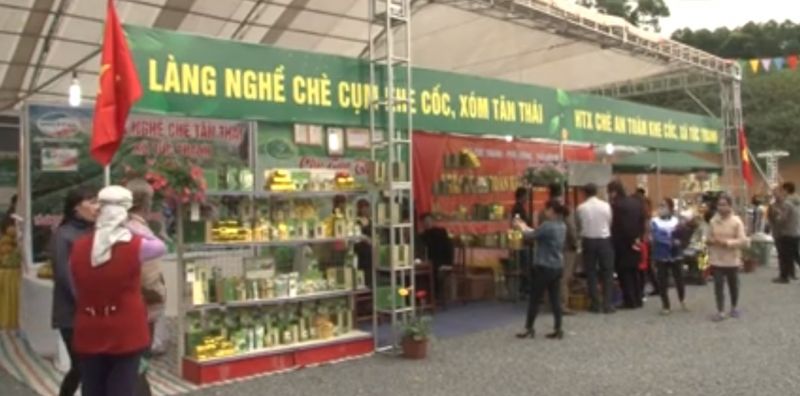Các hoạt động trưng bày, quảng bá, xúc tiến thương mại sản phẩm của làng nghề huyện Phú Lương