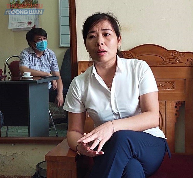 Bà Vũ Thị Thúy Hồng, Phó Giám đốc Trung tâm Kỹ thuật tổng hợp – Hướng nghiệp tỉnh Phú Thọ
