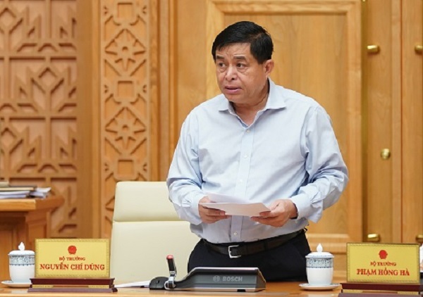 Bộ trưởng Bộ KH&ĐT Nguyễn Chí Dũng (Ảnh: VGP/Quang Hiếu)