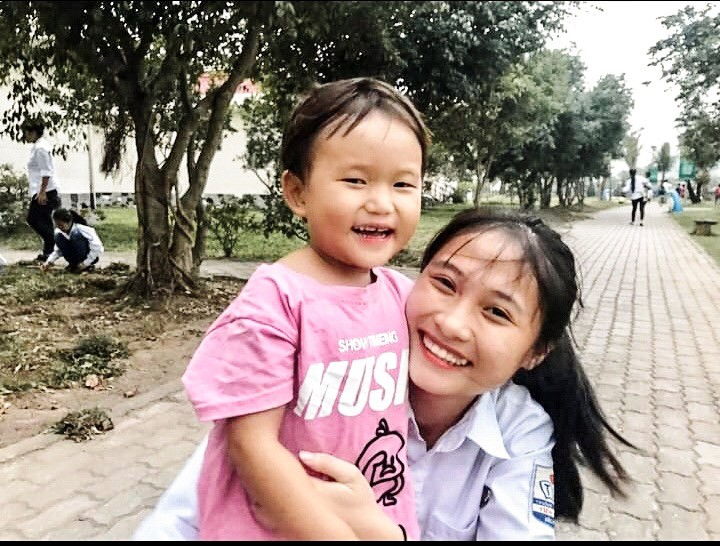 học tr&ograve; Nguyễn Thị Nhi