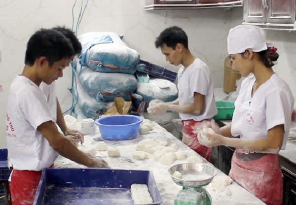 Nghề làm bánh trung thu ở thị xã Phú Thọ