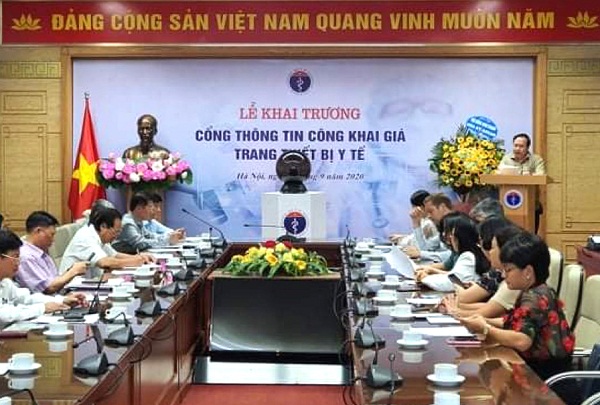 Bộ Y tế: Khai trương Cổng thông tin công khai giá trang thiết bị y tế