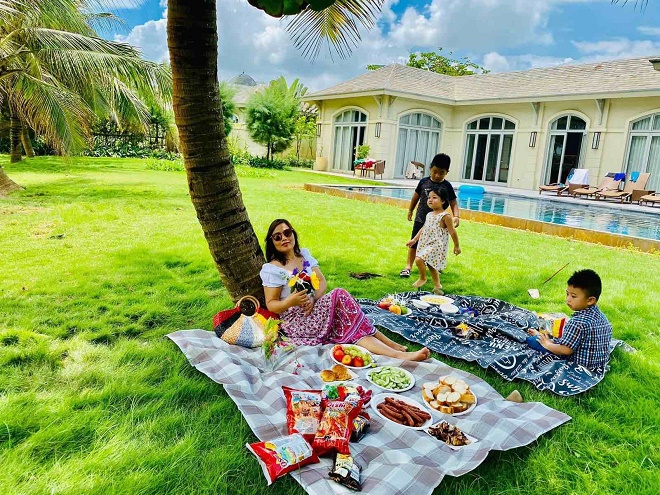 Tận hưởng buổi chiều yên ả tại khu villa ven biển của FLC Sầm Sơn (Ảnh: FB Thanh Lương Lê)