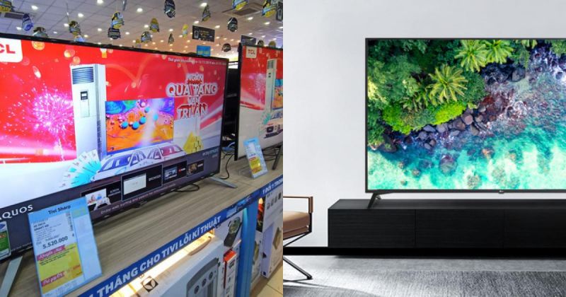 Thị trường tivi đang giảm giá mạnh