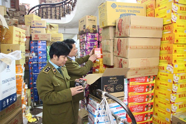 Vĩnh Phúc: Đội Quản lý thị trường số 2 tăng cường kiểm tra kiểm soát thị trường