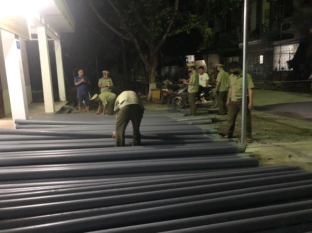 Bắt lô hàng có dấu hiệu giả mạo ống nhựa Tiền Phong