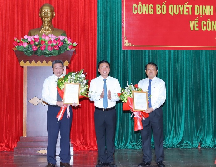 Công bố các quyết định của Ban Thường vụ Tỉnh ủy Thanh Hóa về công tác cán bộ